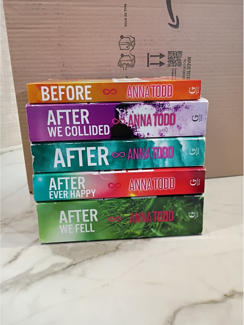 Complete After Series Anna Todd Collection 5 Books Set Fiction Anna Todd Used
